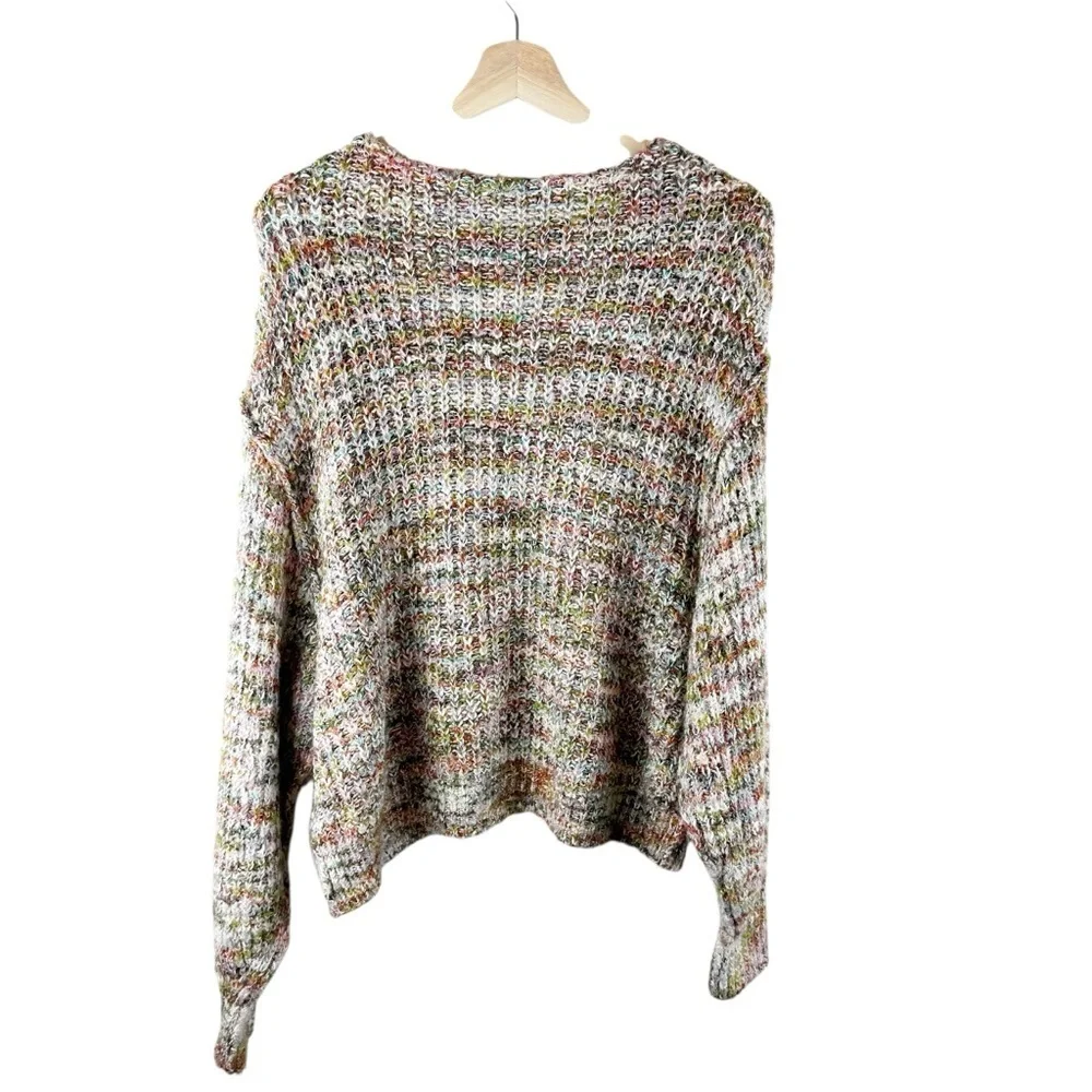 Free People Highland V-Neck Sweater Size Small
